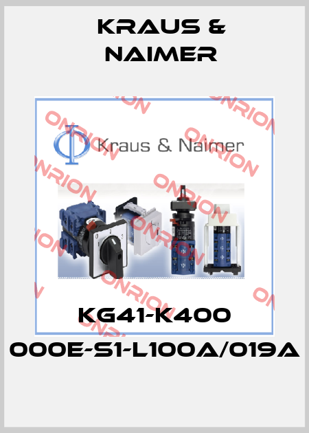 KG41-K400 000E-S1-L100A/019A Kraus & Naimer