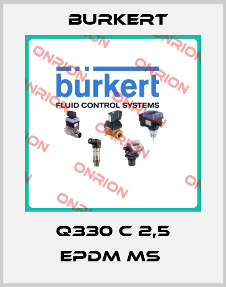 Q330 C 2,5 EPDM MS  Burkert