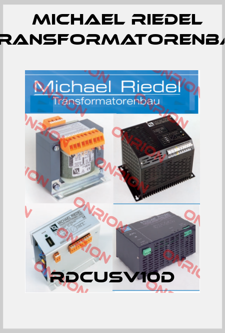 RDCUSV10D Michael Riedel Transformatorenbau