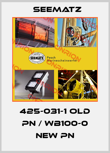 425-031-1 old PN / WB100-0 new PN Seematz