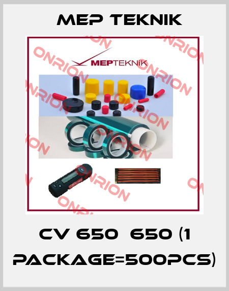 cv 650х650 (1 package=500pcs) Mep Teknik