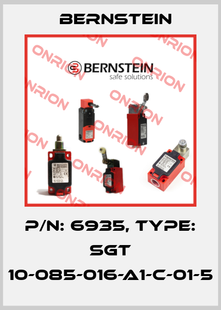 P/N: 6935, Type: SGT 10-085-016-A1-C-01-5 Bernstein
