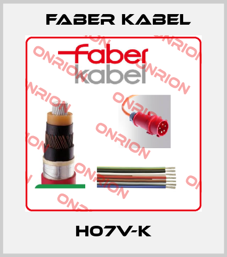 H07V-K Faber Kabel