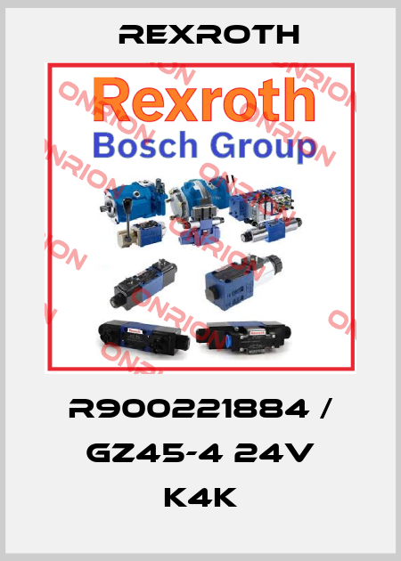 R900221884 / GZ45-4 24V K4K Rexroth