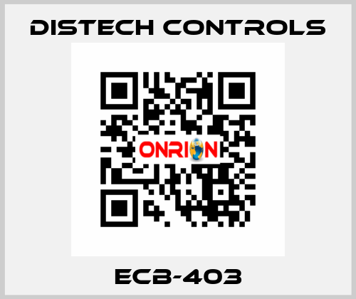 ECB-403 Distech Controls