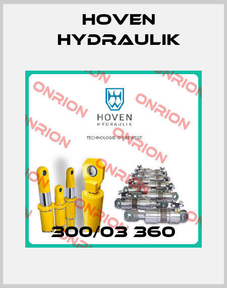 300/03 360 Hoven Hydraulik