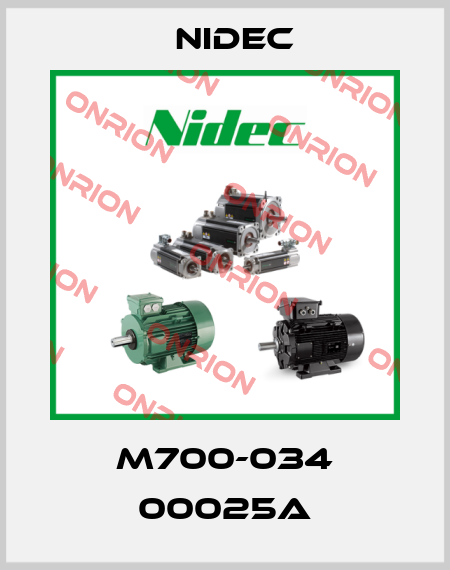 M700-034 00025A Nidec