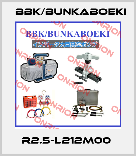 R2.5-L212M00  BBK/bunkaboeki