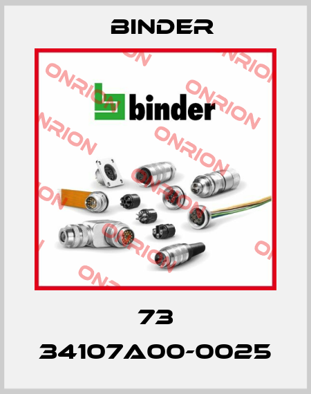 73 34107A00-0025 Binder