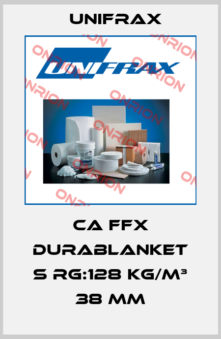 CA FFX DURABLANKET S RG:128 KG/M³ 38 MM Unifrax