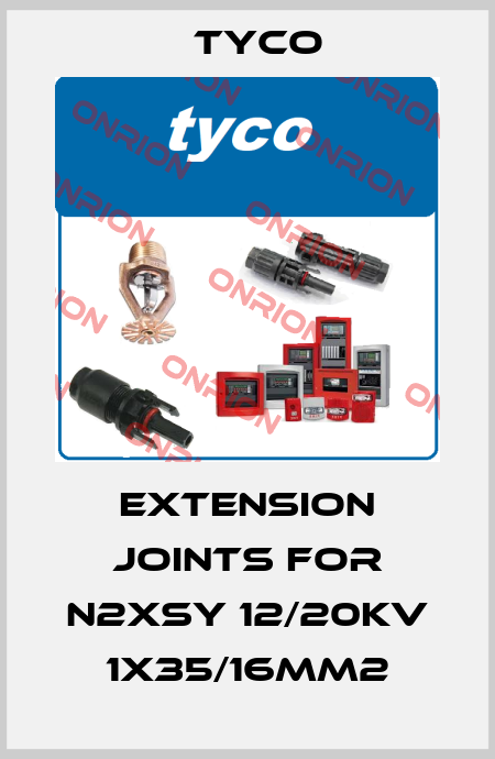 Extension joints for N2XSY 12/20kV 1x35/16mm2 TYCO