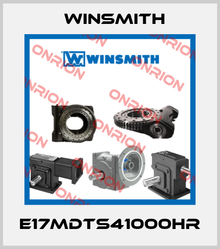E17MDTS41000HR Winsmith