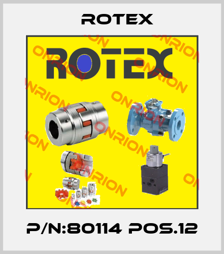 P/N:80114 POS.12 Rotex