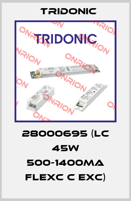 28000695 (LC 45W 500-1400mA flexC C EXC) Tridonic
