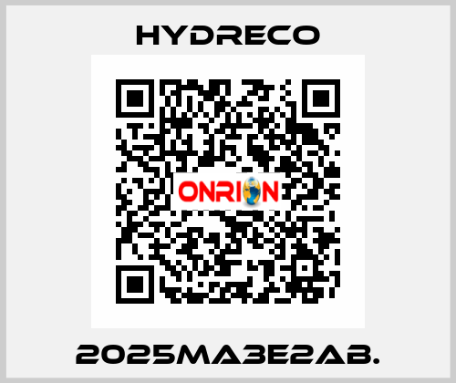 2025MA3E2AB. HYDRECO