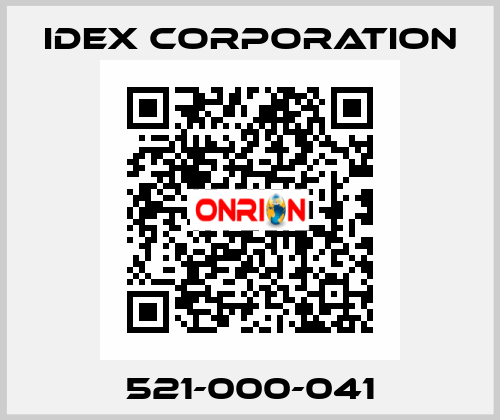 521-000-041 IDEX Corporation