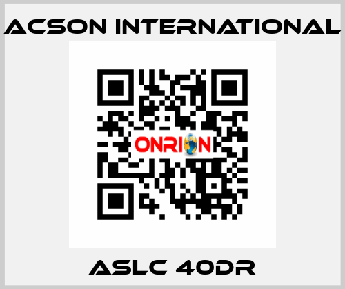 ASLC 40DR Acson International
