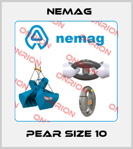 Pear Size 10 NEMAG