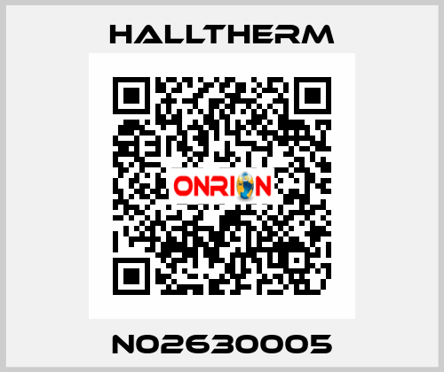 N02630005 Halltherm