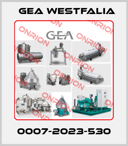 0007-2023-530 Gea Westfalia