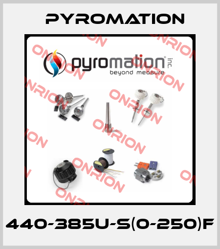 440-385U-S(0-250)F Pyromation
