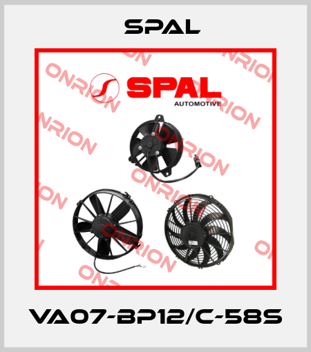 VA07-BP12/C-58S SPAL