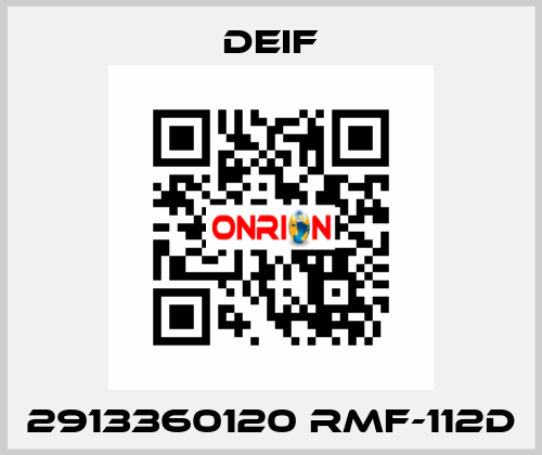 2913360120 RMF-112D Deif