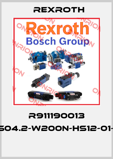 R911190013 HDS04.2-W200N-HS12-01-FW  Rexroth