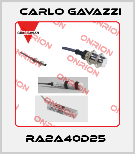 RA2A40D25  Carlo Gavazzi