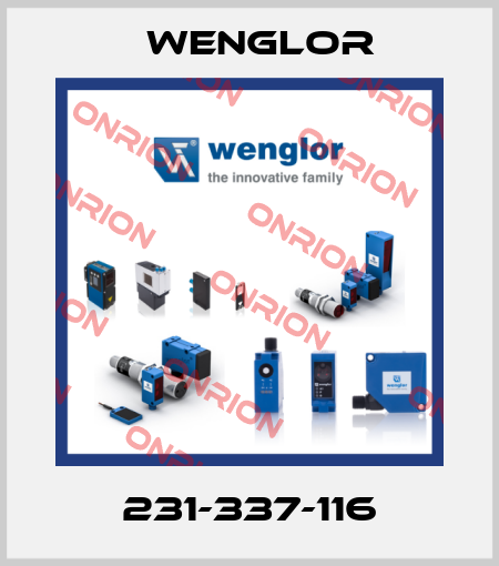 231-337-116 Wenglor