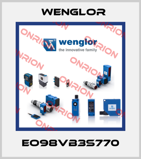 EO98VB3S770 Wenglor