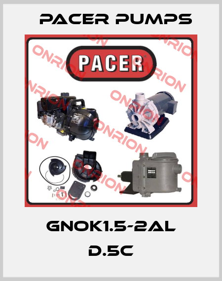 GNOK1.5-2AL D.5C Pacer Pumps