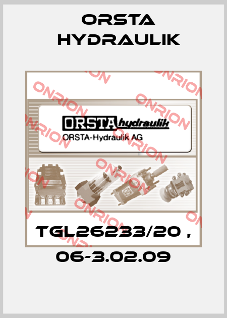 TGL26233/20 , 06-3.02.09 Orsta Hydraulik