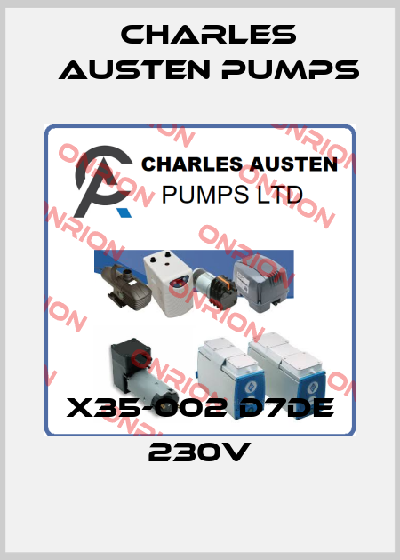 X35-002 D7DE 230V Charles Austen Pumps