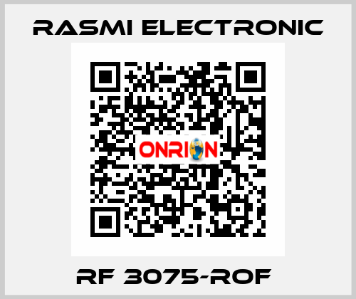 RF 3075-ROF  Rasmi Electronic