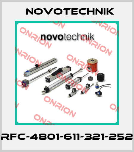 RFC-4801-611-321-252 Novotechnik