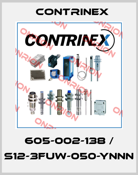 605-002-138 / S12-3FUW-050-YNNN Contrinex