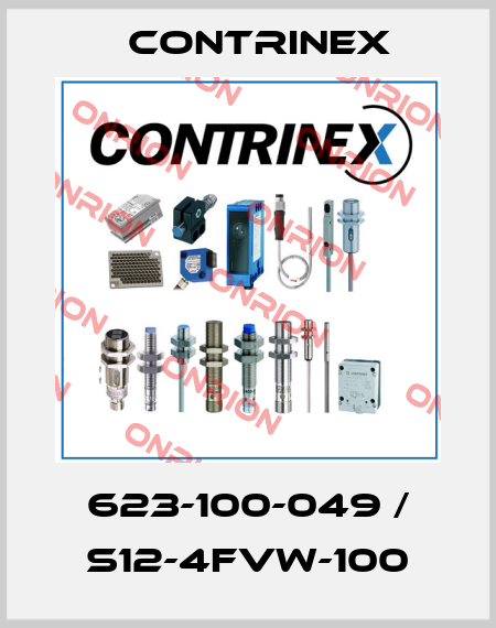 623-100-049 / S12-4FVW-100 Contrinex