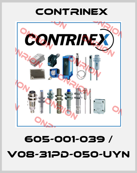605-001-039 / V08-31PD-050-UYN Contrinex