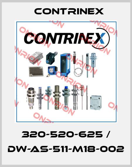 320-520-625 / DW-AS-511-M18-002 Contrinex
