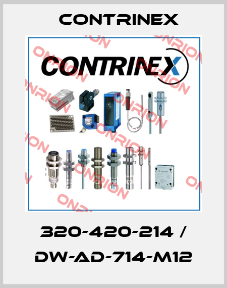 320-420-214 / DW-AD-714-M12 Contrinex