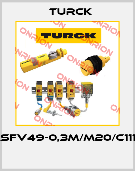 RSFV49-0,3M/M20/C1117  Turck