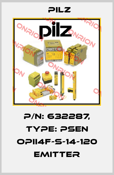 p/n: 632287, Type: PSEN opII4F-s-14-120 emitter Pilz
