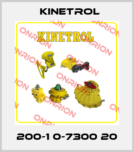 200-1 0-7300 20 Kinetrol