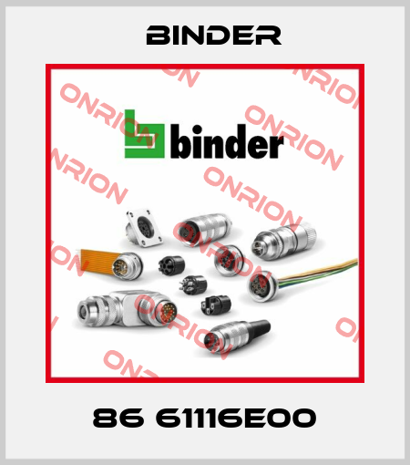 86 61116E00 Binder