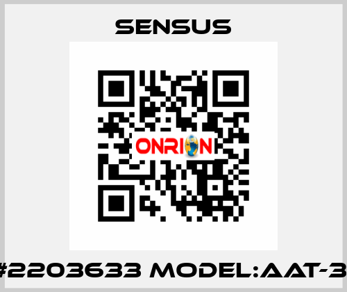 S#2203633 MODEL:AAT-35  Sensus