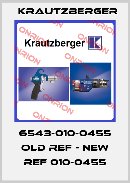 6543-010-0455 old ref - new ref 010-0455 Krautzberger