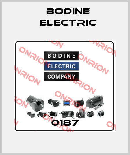 0187 BODINE ELECTRIC