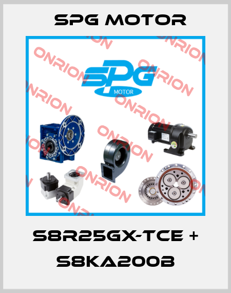 S8R25GX-TCE + S8KA200B Spg Motor