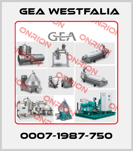 0007-1987-750 Gea Westfalia